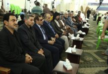 السلطاني والوفد المرافق له يحضر مجلس عزاء السجين السياسي المرحوم علي لفتة الموسوي
