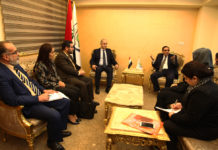الدكتور السلطاني يستقبل برلمانيي كردستان في مجلس النواب العراقي