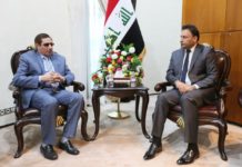 الدكتور السلطاني يلتقي بالنائب الاول لرئيس مجلس النواب ويشدد على ضرورة انصاف المؤسسة من ناحية التخصيصات المالية