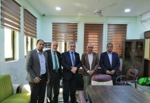 وفد مديرية سجناء بابل يزور كلية المستقبل الجامعة