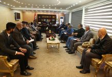 الدكتور السلطاني يستقبل مدير عام وموظفي دائرة العلاقات والإعلام