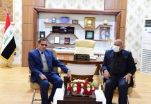 السلطاني يطالب خلال لقائه محافظ كربلاء دعم شريحة السجناء السياسيين