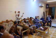 وفد مديرية سجناء واسط يزور مديرية الشهداء