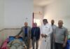 وفد مديرية سجناء ديالى يزورالسجين السياسي محمد حسن العزاوي للإطمئنان على صحته