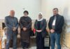 وفد من مديرية سجناء كركوك يزور السجين السياسي رضا عباس البشيري