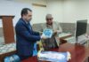 تكريم معاون مدير سجناء الديوانية بمناسبة إحالته إلى التقاعد