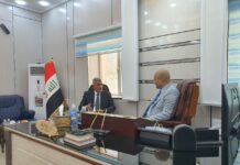 مدير عام دائرة العلاقات والإعلام يستحصل موافقة محافظ ديالى على تخصيص (100) قطعة أرض لسجناء المحافظة