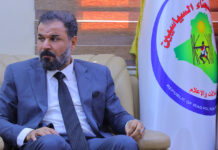 وفد من جهاز المخابرات الوطني العراقي يزور الدكتور السهلاني لتهنئته بمنصبه الجديد