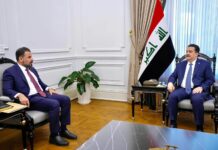 رئيس مجلس الوزراء يستقبل رئيس مؤسسة السجناء السياسيين الدكتور وليد السهلاني