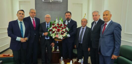الدكتور وليد السهلاني يستقبل وفدًا من حزب الدعوة مهنئًا بتسلّمه رئاسة مؤسسة السجناء