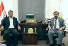 رئيس المؤسسة يستقبل مستشار رئيس مجلس الوزراء المهندس حامد الموسوي