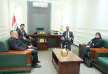 الدكتور السهلاني يستقبل وفد مجلس أمناء شبكة الإعلام العراقي
