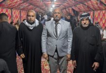 وفد من مؤسسة السجناء السياسيين يقدّم التعازي بوفاة السجين السياسي كاظم ياسر