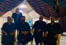 موكب أحرار الديوانية يواصل تقديم خدماته لزوار الأربعين