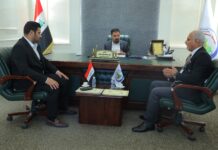 الدكتور السهلاني يستقبل ممثل كلية الأمال الجامعة