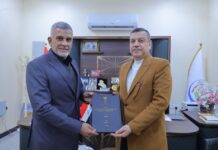مدير عام دائرة العلاقات والاعلام يثمن حصول المعتقل السياسي اللواء سعد الركابي على رسالة الماجستير بالقانون