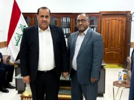 مدير مديرية سجناء المثنى يستقبل النائب فاهم كسار الظالمي