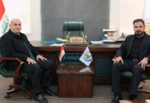 الدكتور السهلاني يستقبل وكيل وزارة التعليم العالي والبحث العلمي