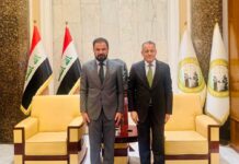 رئيس المؤسسة يلتقي رئيس مجلس الدولة القاضي كريم خصباك