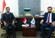 رئيس المؤسسة يستقبل عضو مجلس النواب قسطل آل عجيل الحجامي