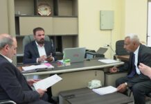 السهلاني يعقد إجتماع حول توزيع أراضي منطقة العبيدي