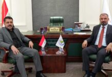 رئيس المؤسسة يستقبل النائب باقر الياسري