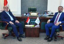 رئيس المؤسسة يستقبل النائب حسن شاكر الكعبي
