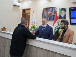 مدير عام الدائرة القانونية يستقبل عدداً من المواطنين لمتابعة طلباتهم