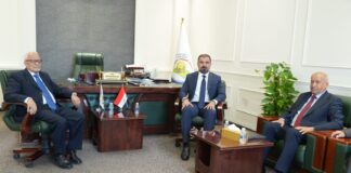الدكتور السهلاني يستقبل وفداً من سجناء صلاح الدين