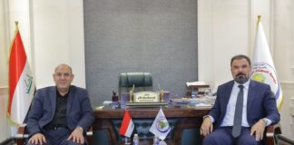 رئيس المؤسسة يستقبل النائب حسن شاكر الكعبي