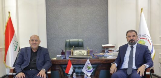 رئيس المؤسسة يستقبل النائب حسن شاكر الكعبي