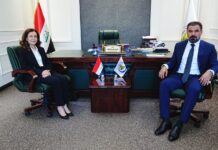 رئيس المؤسسة يستقبل النائبة السابقة رابحة حمد عبد الله