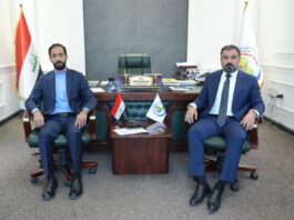 رئيس المؤسسة يستقبل النائب قسطل الحجامي