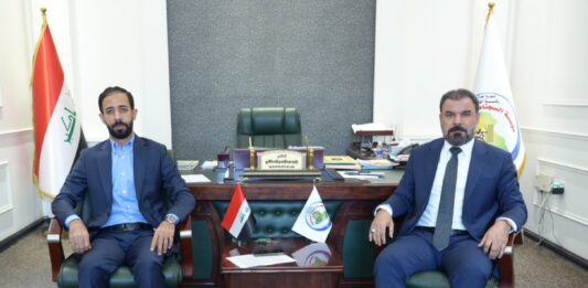 رئيس المؤسسة يستقبل النائب قسطل الحجامي